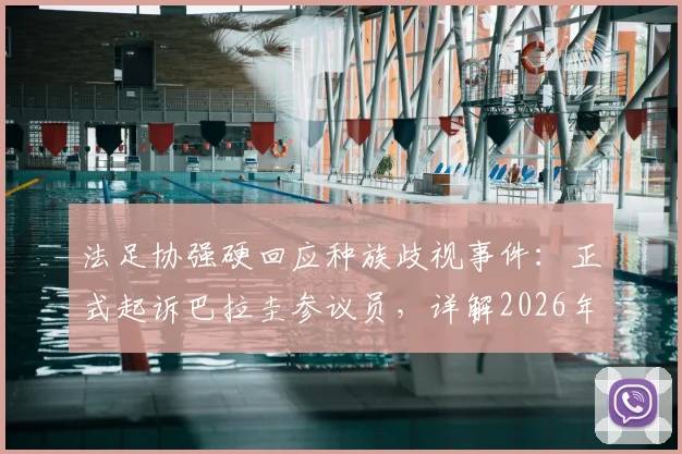 法足协强硬回应种族歧视事件：正式起诉巴拉圭参议员，详解2026年足球反歧视法律与实践